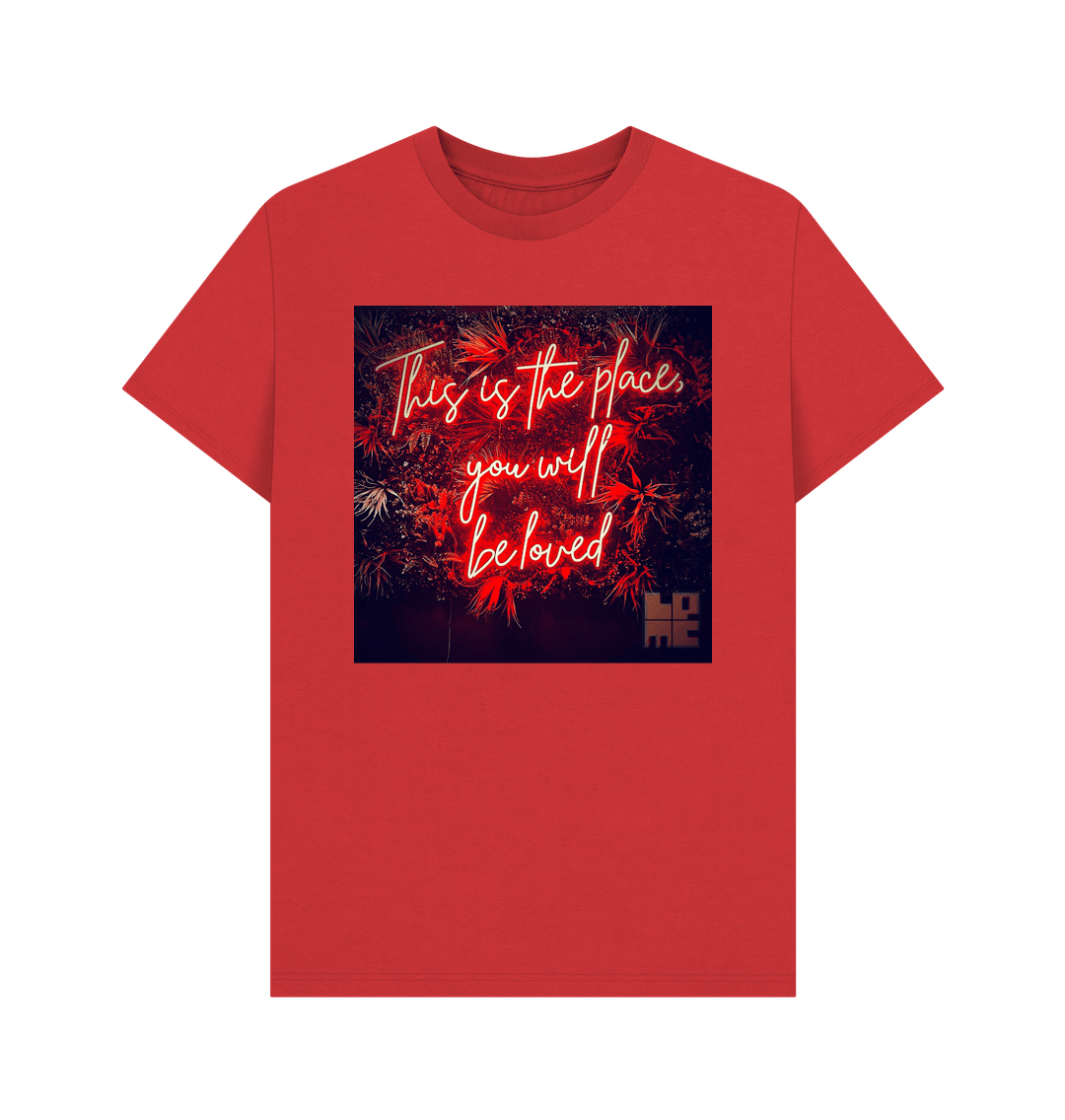 Red 'Lonely Boy' Single Artwork Men's Tee