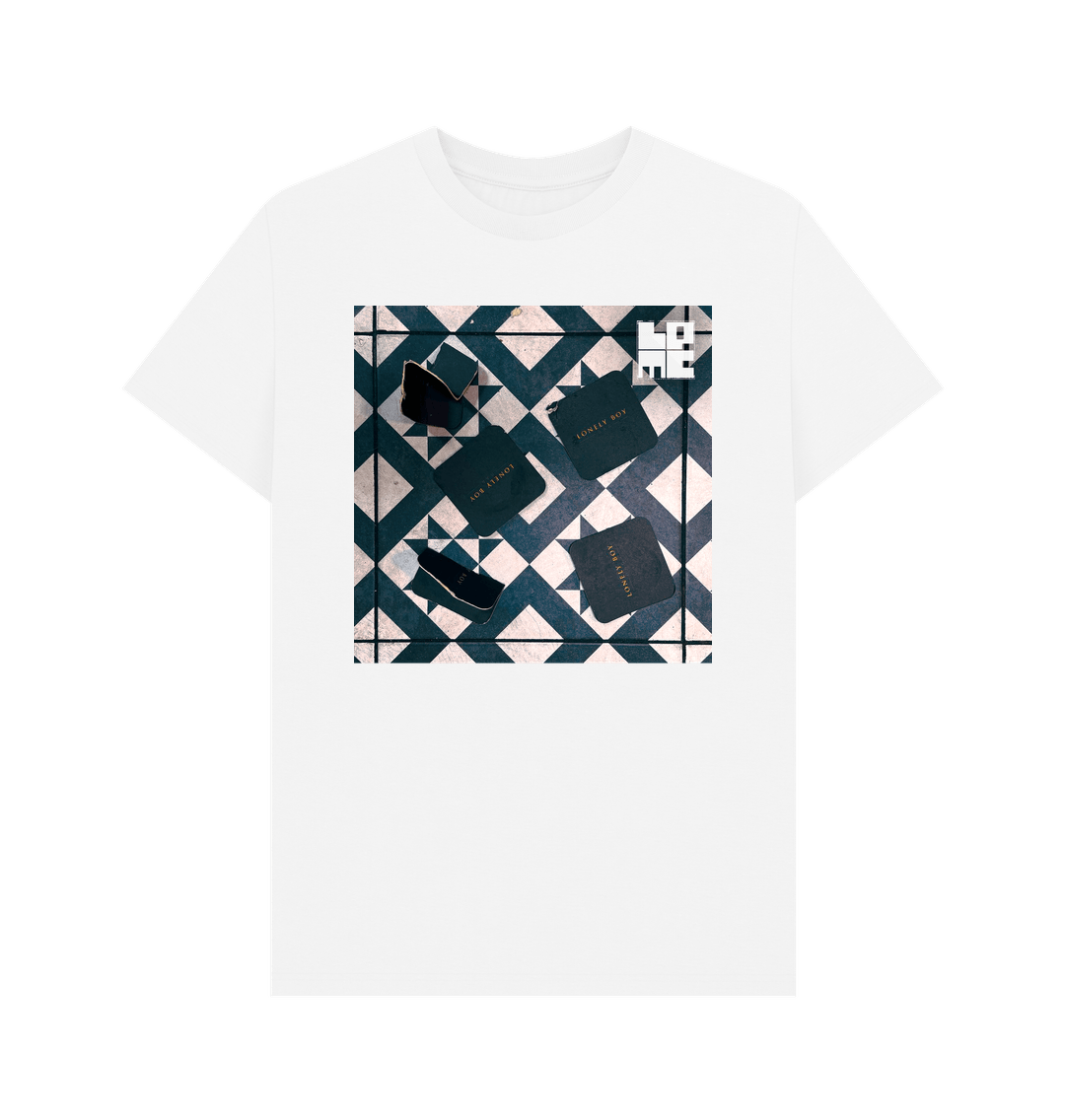 White 'Joe' Single Artwork Men's Tee