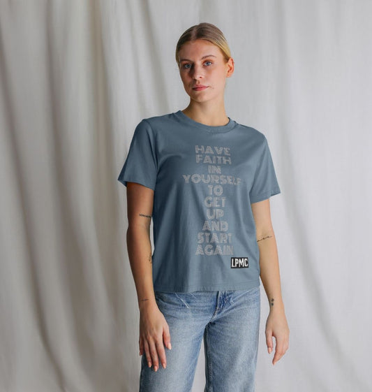 'Have Faith In Yourself' Murphy Women's Lyric Tee